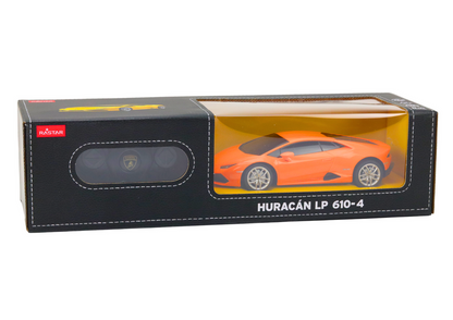 Carro RC Lamborghini Huracan 1:24 laranja