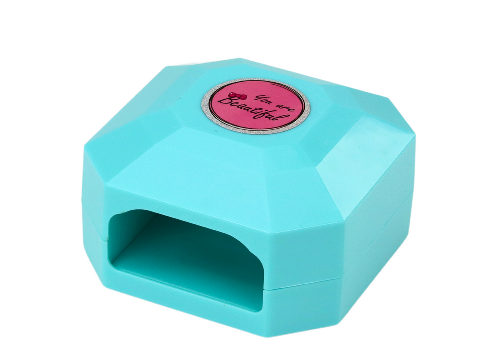 Conjunto manicure vernizes autocolantes secador