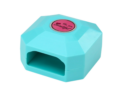 Conjunto manicure vernizes autocolantes secador