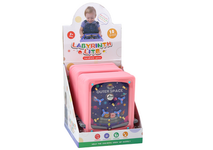 Jogo arcade flipper espaço rosa (1 unidade)