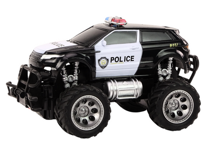 Carro polícia todo-o-terreno RC 1:24