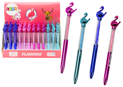 Caneta flamingo tinta azul 0,7mm mix (1 unidade, sortido)