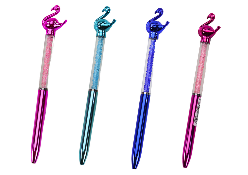 Caneta flamingo tinta azul 0,7mm mix (1 unidade, sortido)