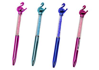 Caneta flamingo tinta azul 0,7mm mix (1 unidade, sortido)