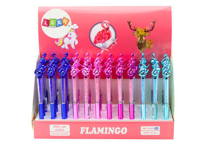 Caneta flamingo tinta azul 0,7mm mix (1 unidade, sortido)