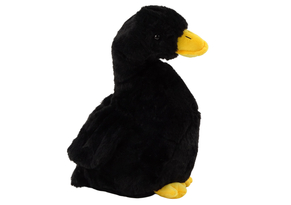 Peluche ganso preto 30cm