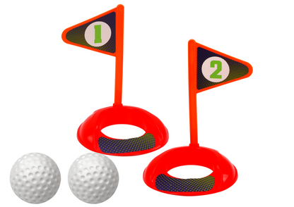 Mini golfe infantil com carrinho de rodas