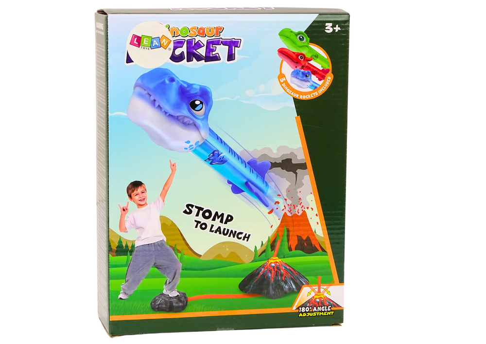 Jogo lançador de foguetões vulcão dinossauros ajustável