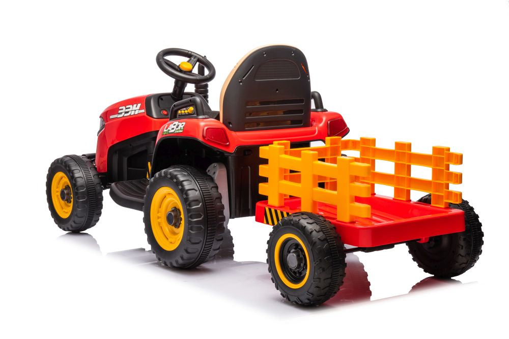 Trator elétrico BBH-030 vermelho
