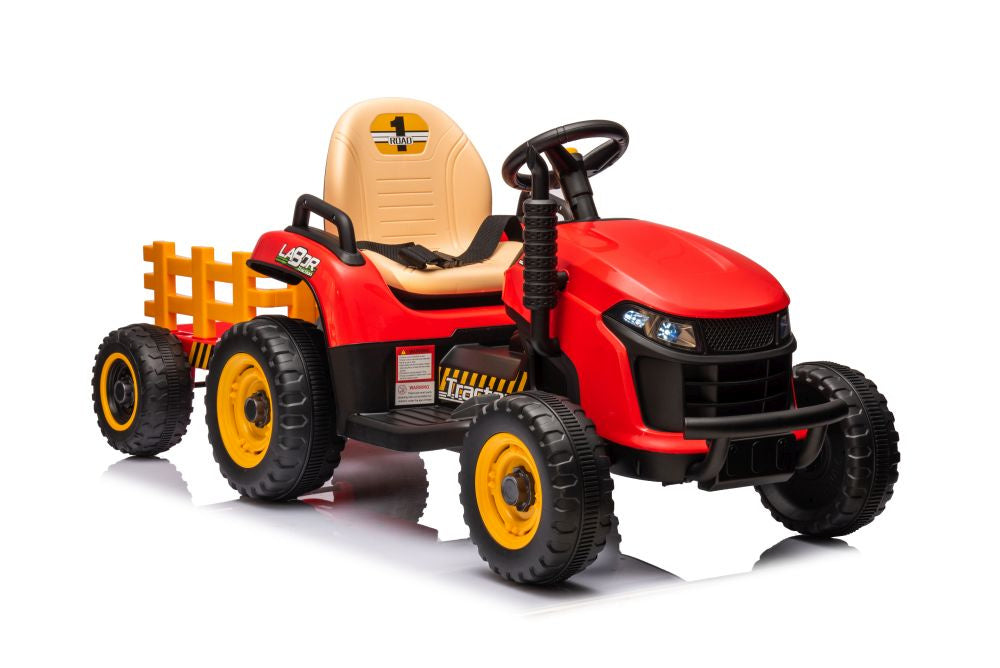 Trator elétrico BBH-030 vermelho