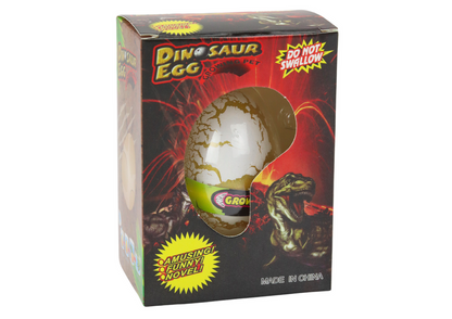 Ovo dinossauro para incubar em água 6cm (1 unidade, sortido)