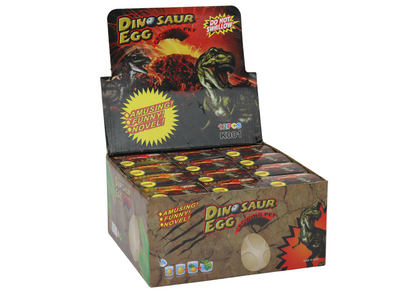 Ovo dinossauro para incubar em água 6cm (1 unidade, sortido)