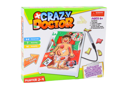 Jogo arcade operação médico cirurgião