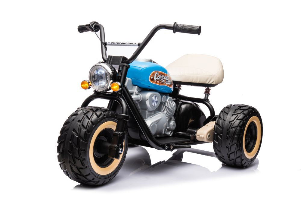 Triciclo elétrico LL6688 azul 24V