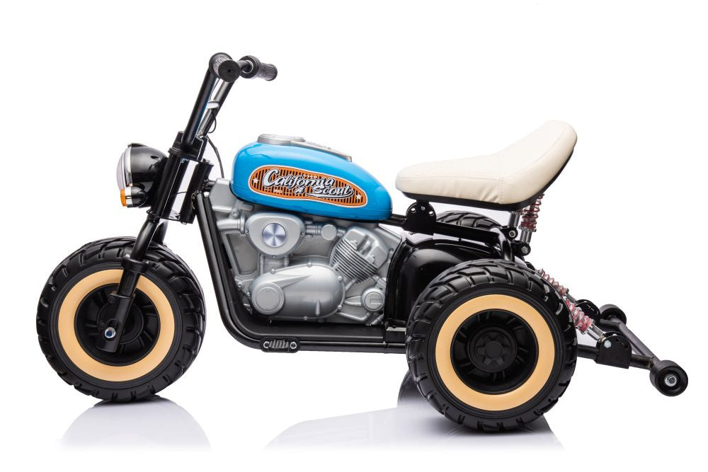 Triciclo elétrico LL6688 azul 24V