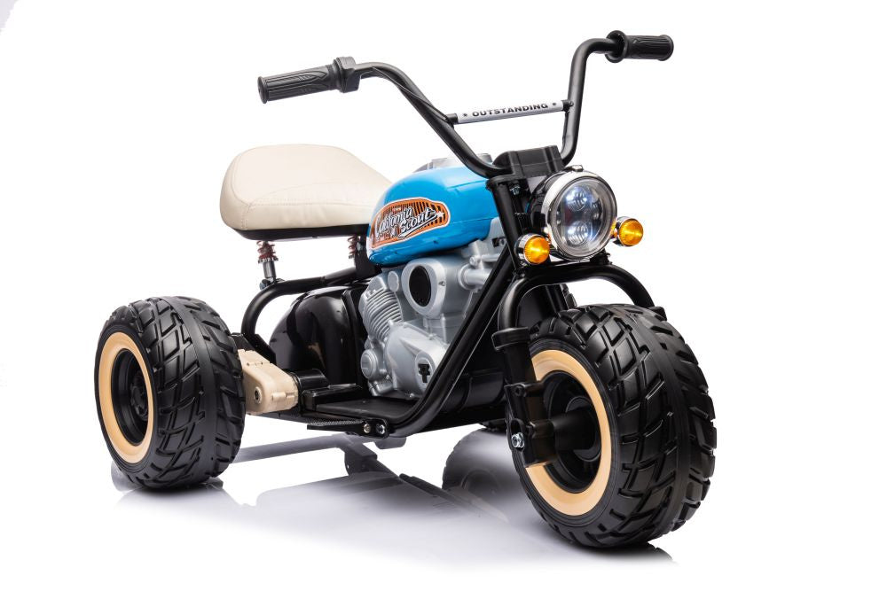 Triciclo elétrico LL6688 azul 24V