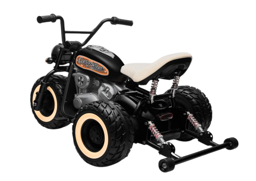 Triciclo elétrico LL6688 preto 24V