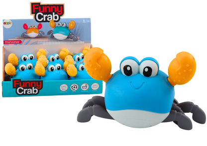 Caranguejo de banho corda azul