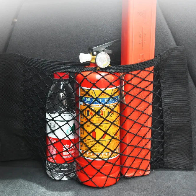 Organizador rede bagageira carro 20x26cm