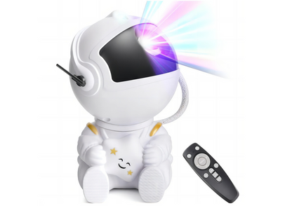 Projetor astronauta LED com comando