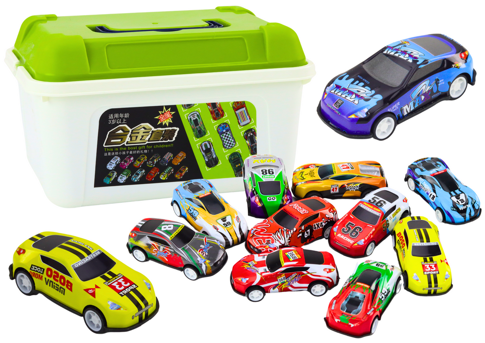 Conjunto carros mola mala 50 peças