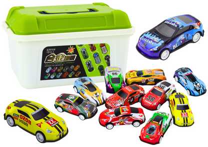 Conjunto carros mola mala 50 peças