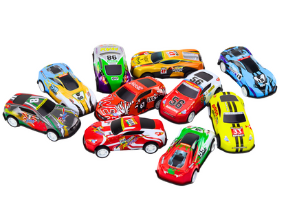 Conjunto carros mola mala 50 peças