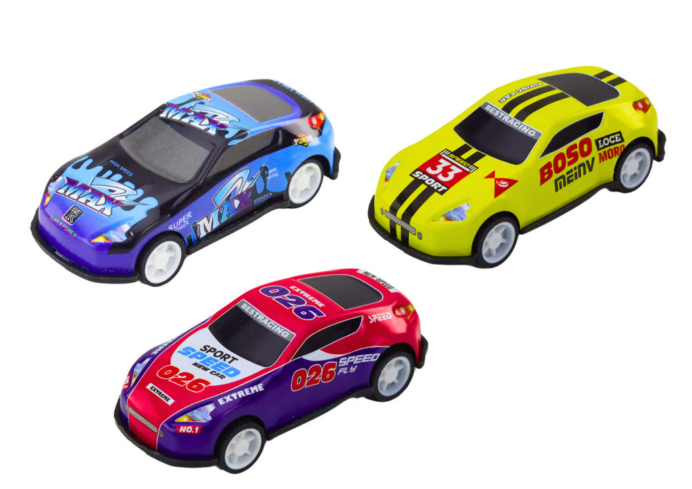 Conjunto carros mola mala 50 peças