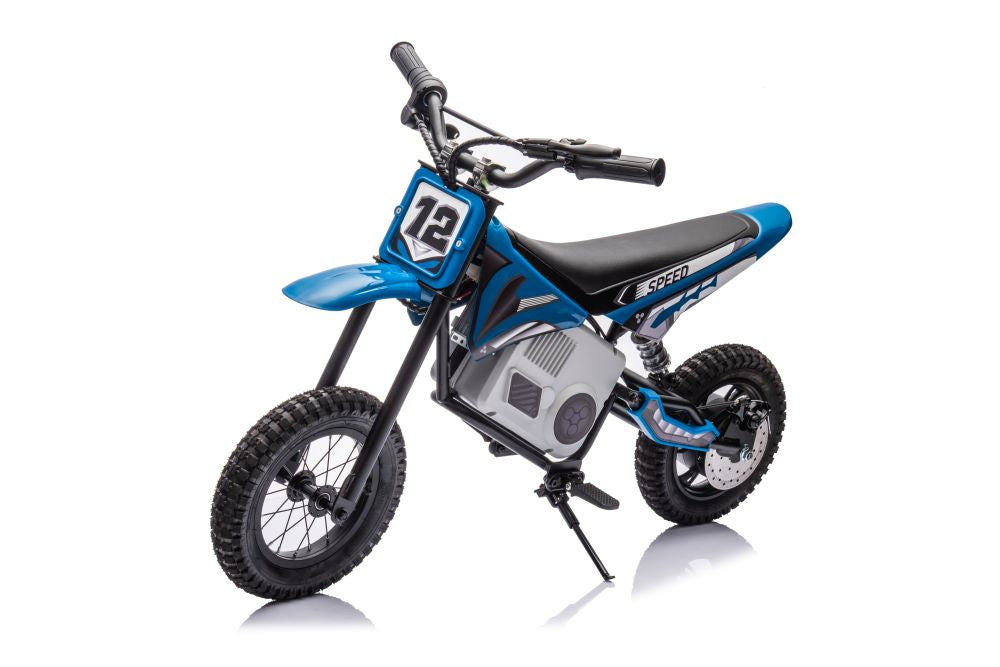 Moto cross elétrica A9901 azul