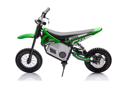 Moto cross elétrica A9901 verde