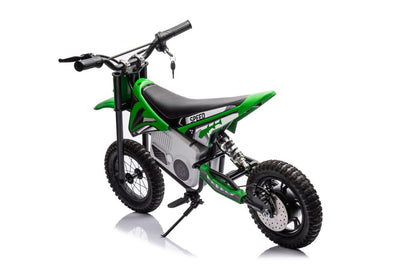 Moto cross elétrica A9901 verde