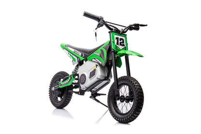 Moto cross elétrica A9901 verde