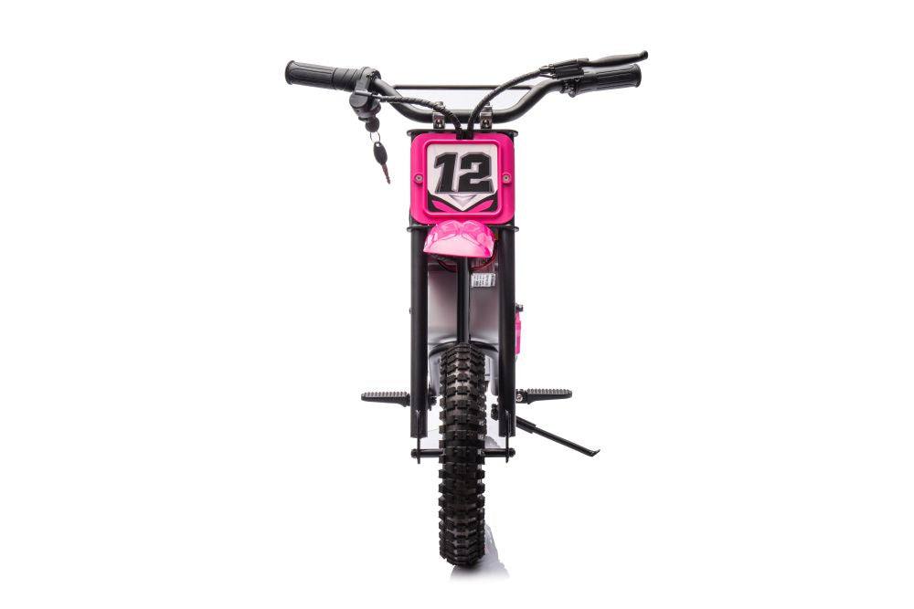 Moto cross elétrica A9901 rosa