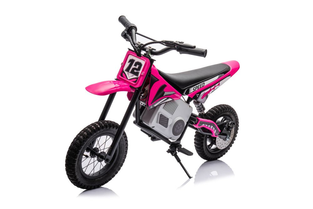 Moto cross elétrica A9901 rosa