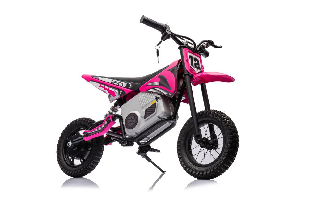Moto cross elétrica A9901 rosa