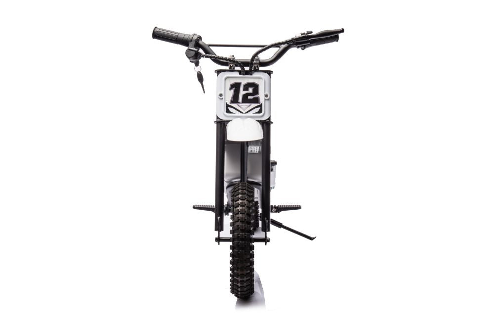 Moto cross elétrica A9901 branco