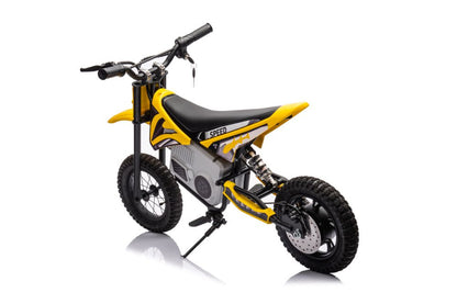 Moto cross elétrica A9901 amarelo