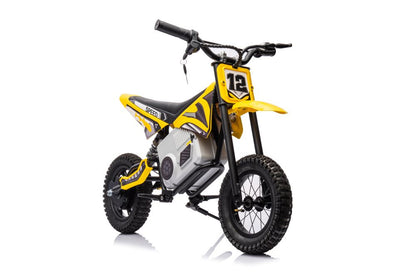 Moto cross elétrica A9901 amarelo