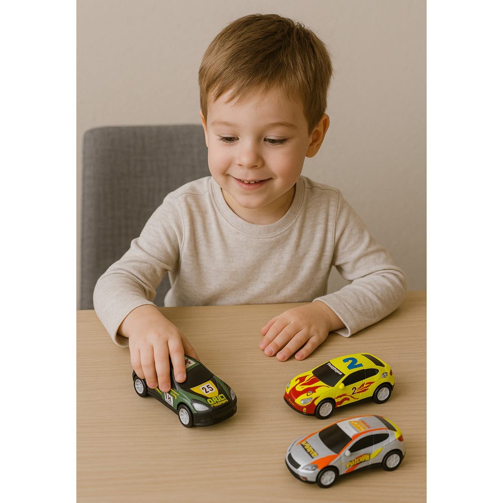 Conjunto carros mola mala 30 peças