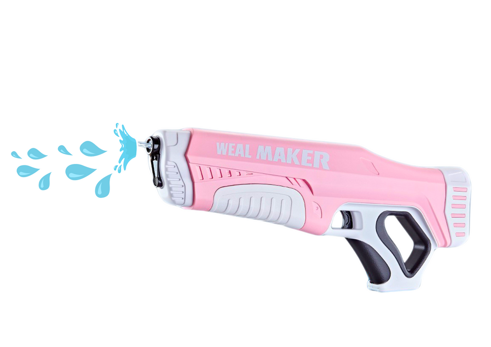 Pistola água automática rosa 350ml