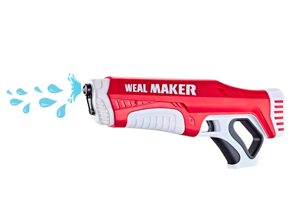 Pistola água automática vermelha 350ml