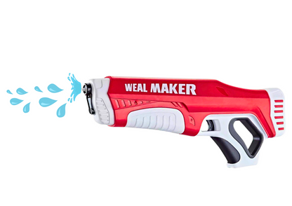 Pistola água automática vermelha 350ml
