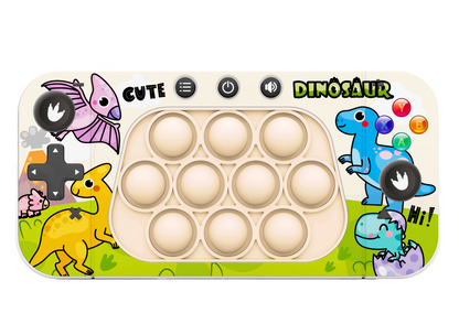 Consola arcade Pop-It dinossauros 4 modos