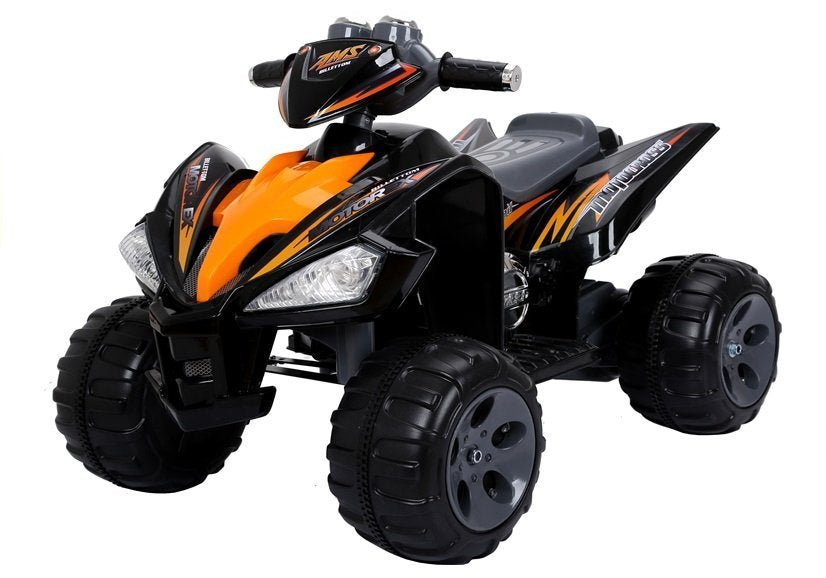 Quadriciclo elétrico infantil médio preto