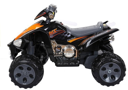 Quadriciclo elétrico infantil médio preto
