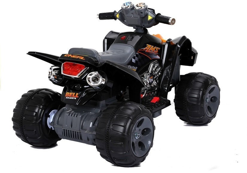 Quadriciclo elétrico infantil médio preto