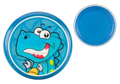 Frisbee dinossauro azul 20cm