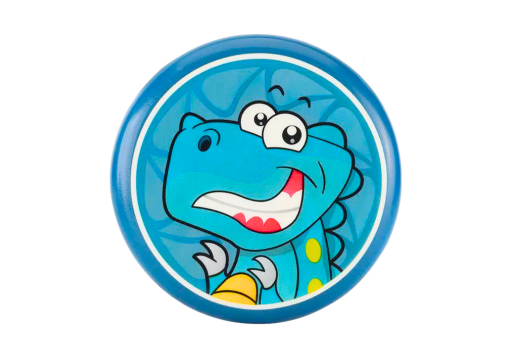 Frisbee dinossauro azul 20cm