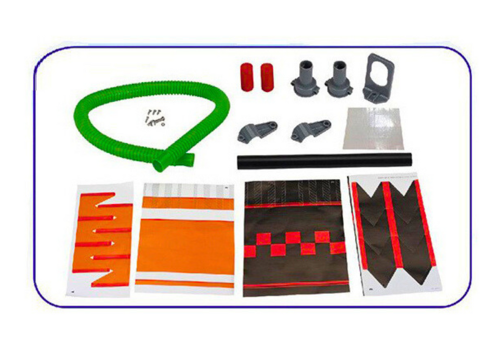 Kit foguete ar comprimido ecológico