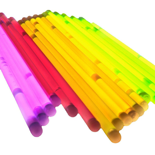 Fitas fluorescentes 100 peças glow